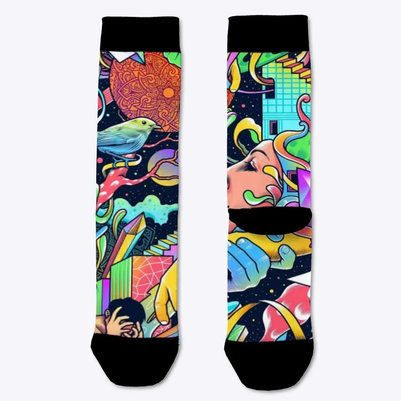 Street Graphic Socks